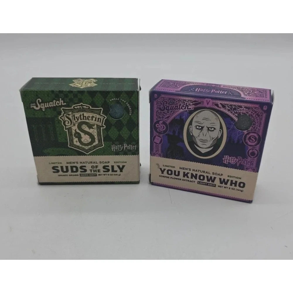 Dr. Squatch Harry Potter Soap Suds of the Sly & You Know Who Limited Edition 2pk